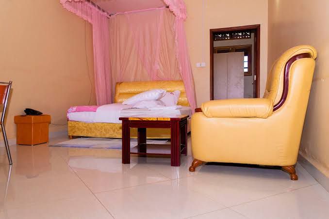 Standard room interior at Tik Hotel Hoima